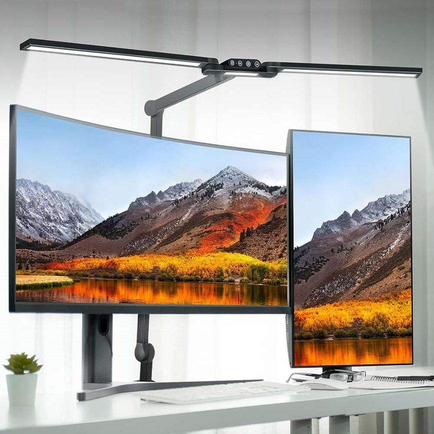 LED Hämardatav puutetundlik paindlik laualamp POINTIQ LED/24W/230V 3000-6500K CRI 92 must