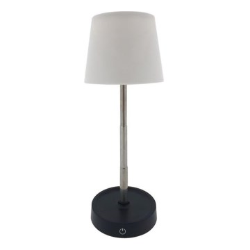 LED Hämardatav puutetundlik laualamp LED/3W/5V USB 800 mAh valge
