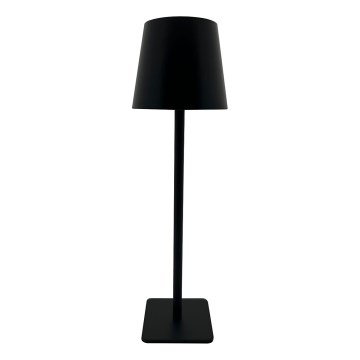 LED Hämardatav puutetundlik laualamp LED/5W/5V USB 1200 mAh must