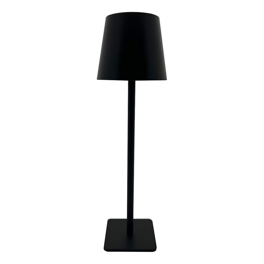 LED Hämardatav puutetundlik laualamp LED/5W/5V USB 1200 mAh must