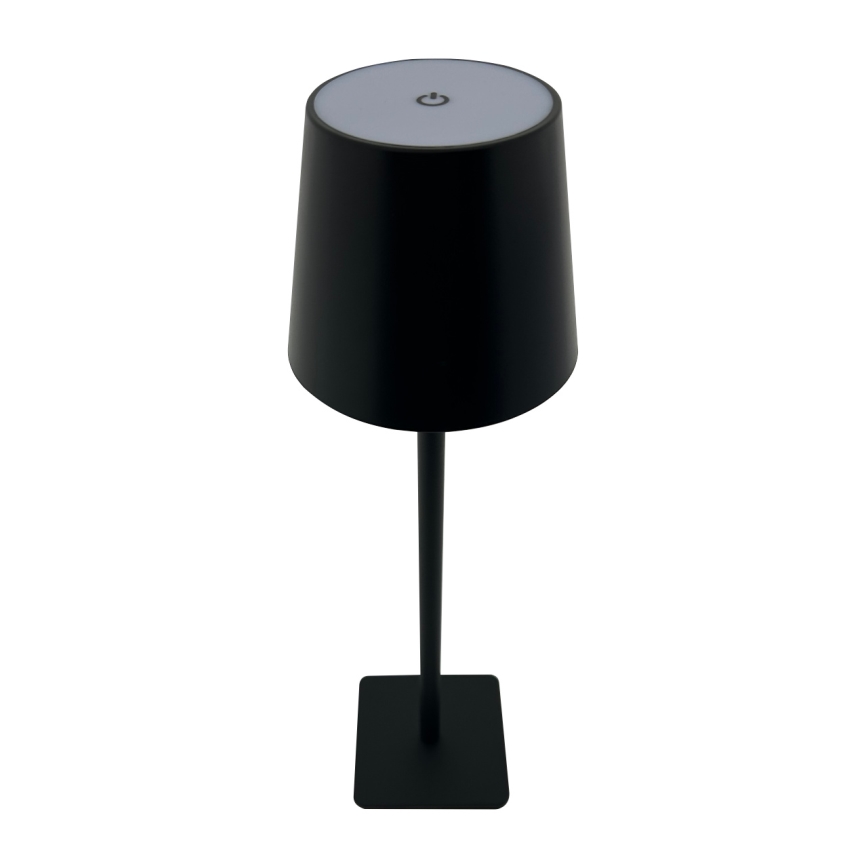 LED Hämardatav puutetundlik laualamp LED/5W/5V USB 1200 mAh must