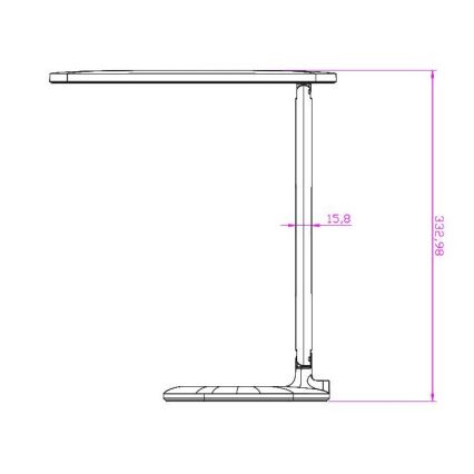 LED Hämardatav puutetundlik laualamp NAOMI LED/5W/230V 3000-6500K