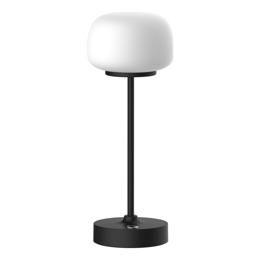 LED Hämardatav puutetundlik laualamp RIMINI LED/2W/5V USB 2000 mAh must/valge