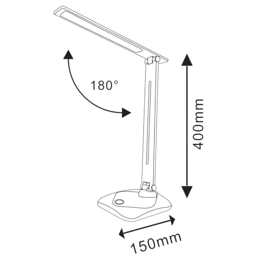 LED Hämardatav puutetundlik laualamp TOLEDO LED/8W/230V 3000-6500K