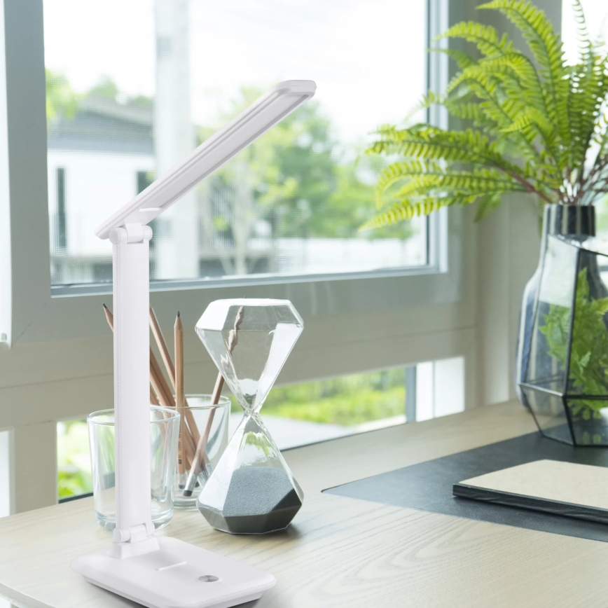 LED Hämardatav puutetundlik laualamp VINTO LED/8W/230V valge