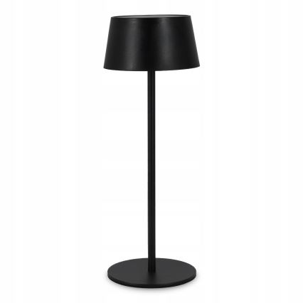 LED hämardatav puutetundlik päikesepaneeliga lamp LED/3W/5V USB 1800 mAh IP44 must