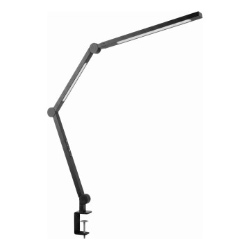 LED hämardatav puutetundlik painduv lauavalgusti klambriga LED/12W/230V 3000/4000/6000K must