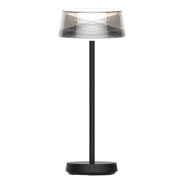 LED Hämardatav puutetundlik väli laualamp CASABLANCA LED/3,4W/5V USB 3600 mAh IP44 must