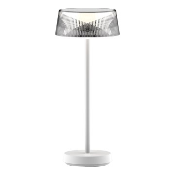 LED Hämardatav puutetundlik väli laualamp CASABLANCA LED/3,4W/5V USB 3600 mAh IP44 valge