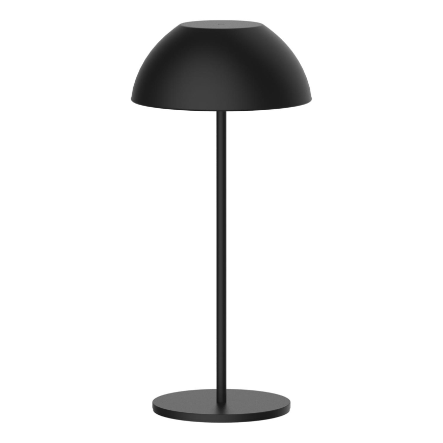 LED Hämardatav puutetundlik väli laualamp TANZANIA LED/1,8W/5V USB 1800 mAh IP44 must