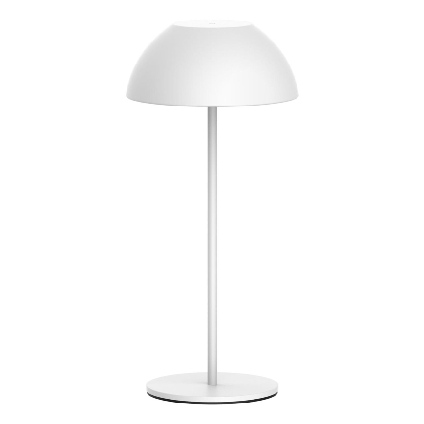LED Hämardatav puutetundlik väli laualamp TANZANIA LED/1,8W/5V USB 1800 mAh IP44 valge