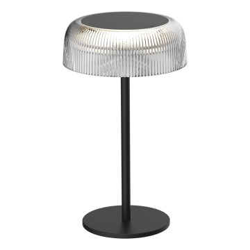 LED Hämardatav puutetundlik väli laualamp TRYPOLIS LED/2W/5V USB 1800 mAh IP44 must