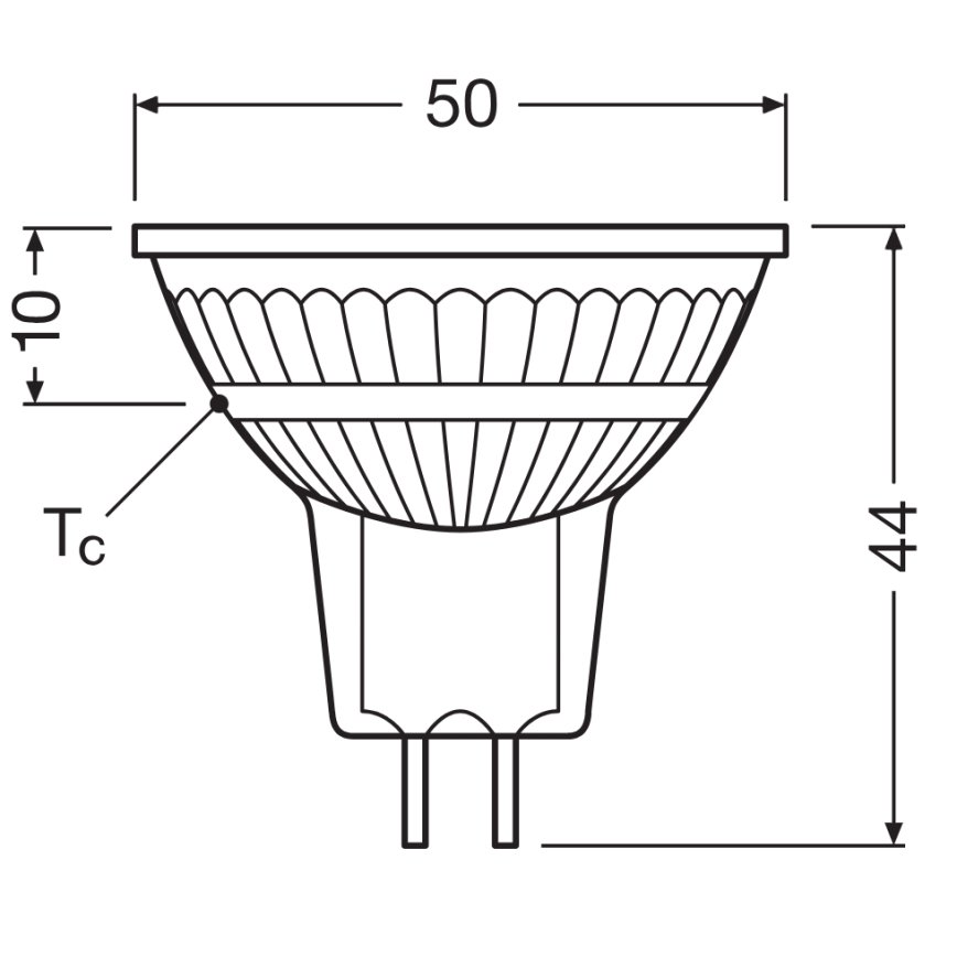 LED Hämardatav reflektoripirn MR16 GU5,3/6,6W/12V 3000K 36° CRI 97 - Ledvance