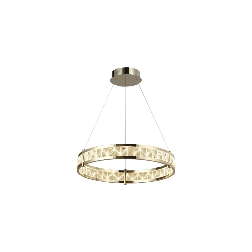 LED-hämardatav kristall-lüster kaabliga ENRIQUE LED/40W//230V 3000-6000K läbimõõt 60 cm + kaugjuhtimispult