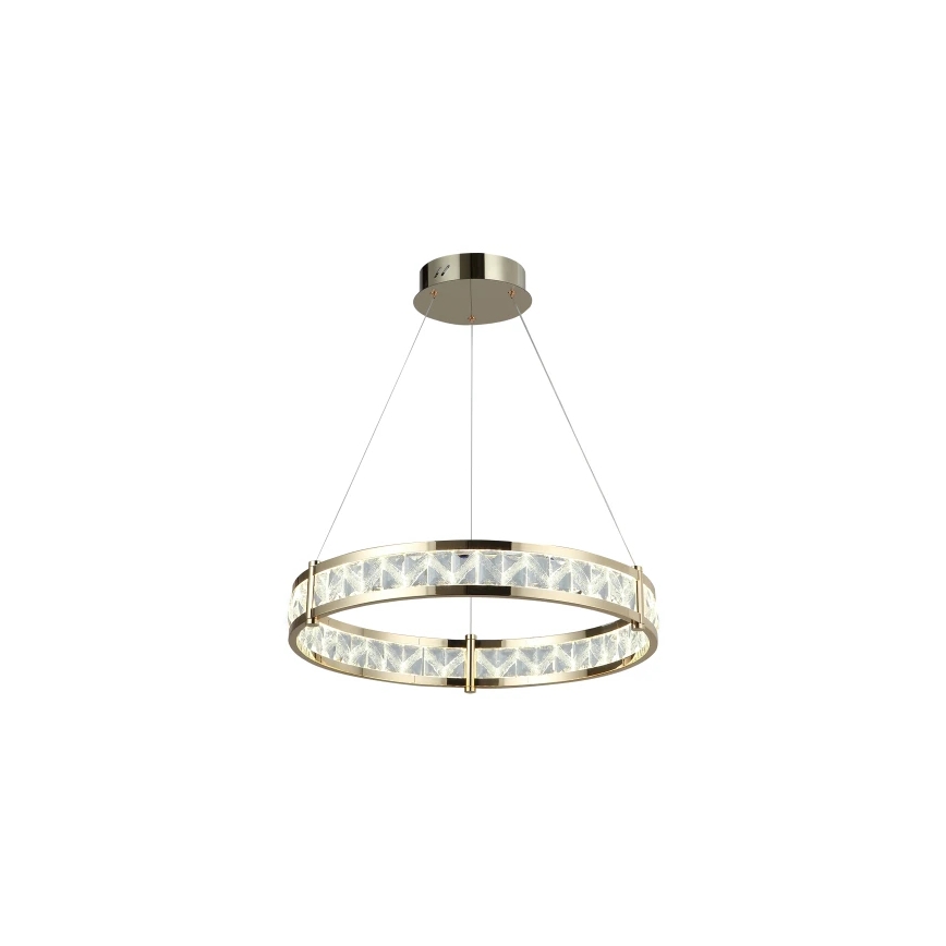 LED-hämardatav kristall-lüster kaabliga ENRIQUE LED/40W//230V 3000-6000K läbimõõt 60 cm + kaugjuhtimispult