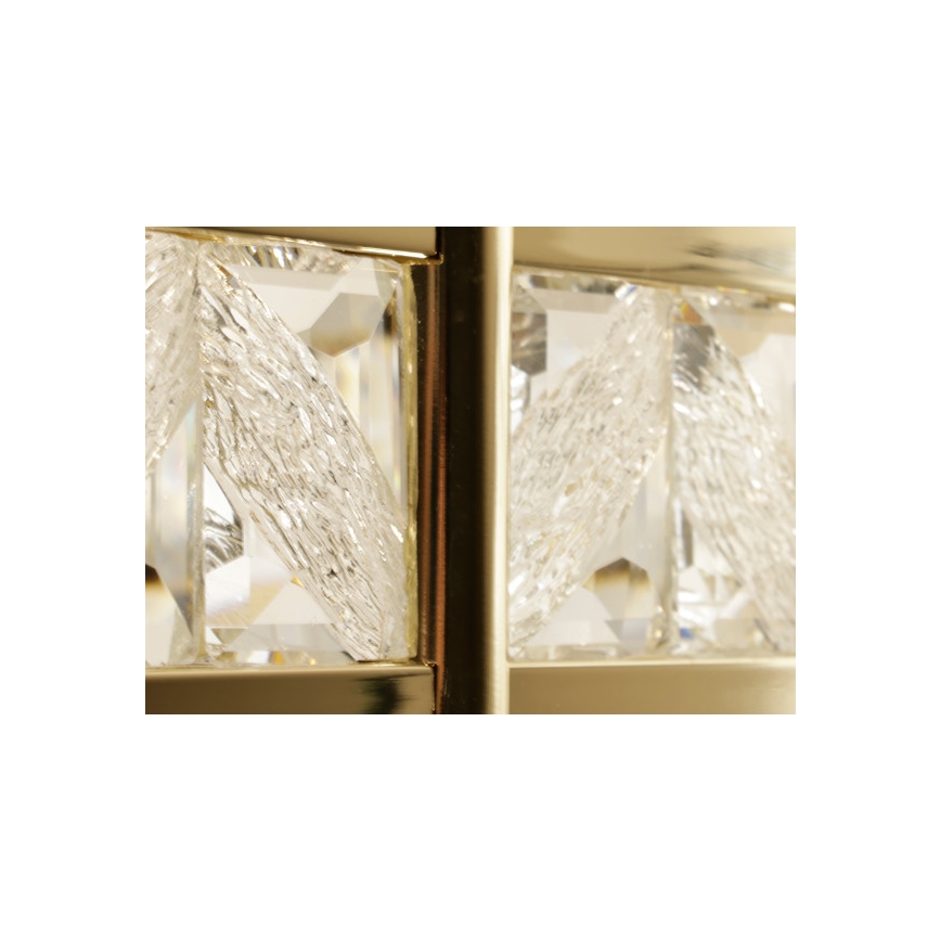 LED-hämardatav kristall-lüster kaabliga ENRIQUE LED/40W//230V 3000-6000K läbimõõt 60 cm + kaugjuhtimispult