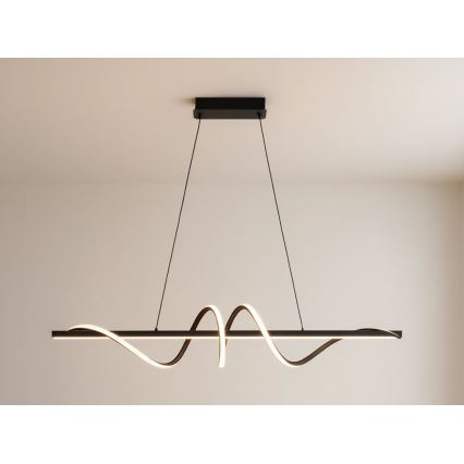 LED hämardatav ripplamp kaabliga LED/50W/230V 3000-6500K 100 cm + kaugjuhtimispult