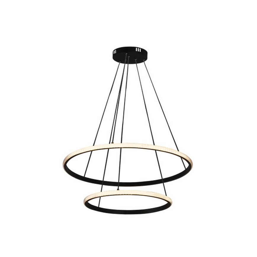 Hämardatav LED-lühter kaablil LED/55W/230V 3000-6500K läbimõõt 60 cm + kaugjuhtimispult