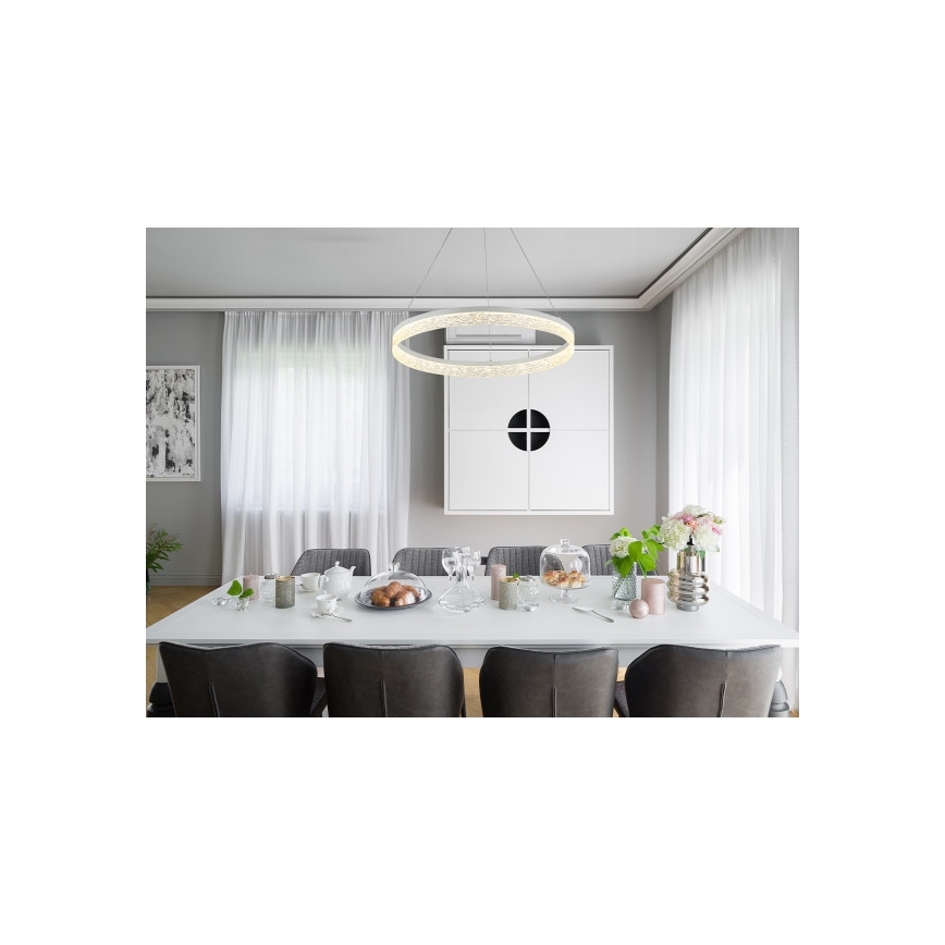 LED-dimmiga lühter kaablil ALIANZ LED/60W/230V 3000–6000K Ø 80 cm + kaugjuhtimispult