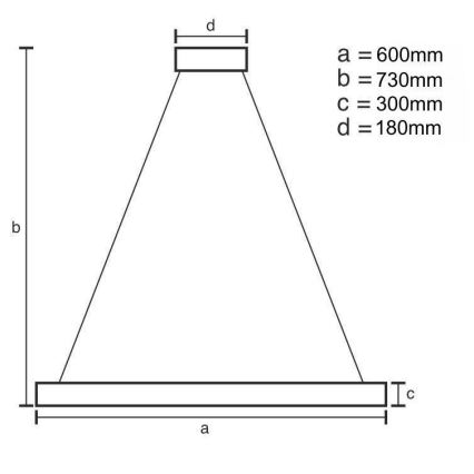 LED Hämardatav kristall-lühter LED/80W/230V 3000-6500K kuldne + kaugjuhtimispult