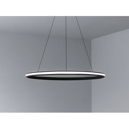 Hämardatav LED-ripats kaablil LED/55W/230V 3000-6500K läbimõõt 60 cm + kaugjuhtimispult