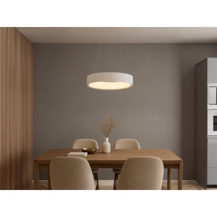 LED-hämardatav rippvalgusti kaablil LED/75W/230V 3000-6500K, läbimõõt 49 cm + kaugjuhtimispult