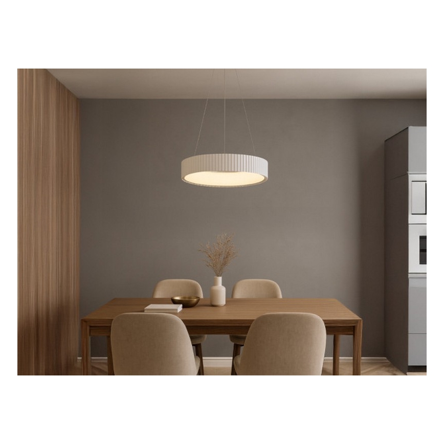 LED-hämardatav rippvalgusti kaablil LED/75W/230V 3000-6500K, läbimõõt 49 cm + kaugjuhtimispult