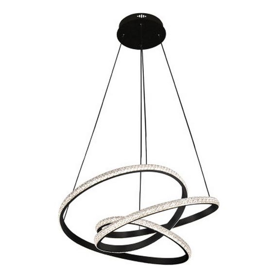 LED-hämardatav rippvalgusti kaabliga LED/90W/230V 3000-6500K Ø 47 cm + kaugjuhtimispult