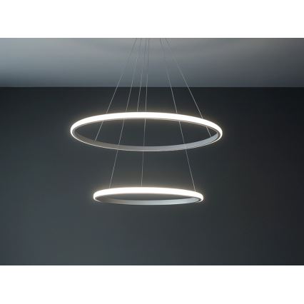 LED-hämardatav ripplühter kaabliga LED/55W/230V 3000-6500K läbimõõt 60 cm + kaugjuhtimispult