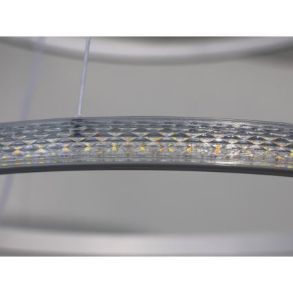 LED-hämardatav ripplühter kaabliga LED/55W/230V 3000-6500K läbimõõt 60 cm + kaugjuhtimispult