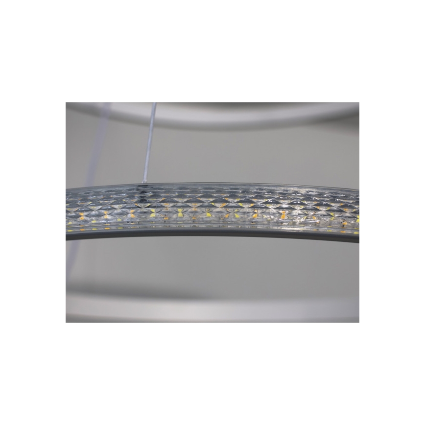 LED-hämardatav ripplühter kaabliga LED/55W/230V 3000-6500K läbimõõt 60 cm + kaugjuhtimispult