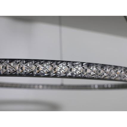 LED hämardatav kaabliga riputatav lühter LED/90W/230V 3000-6500K läbimõõt 60 cm + kaugjuhtimispult