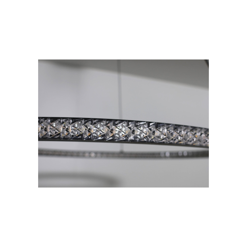 LED hämardatav kaabliga riputatav lühter LED/90W/230V 3000-6500K läbimõõt 60 cm + kaugjuhtimispult