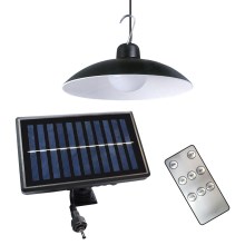 LED Hämardatav rippvalgusti päikesepaneeli ja hämarusanduriga LED/6W/3,7V 800 mAh IP44 + kaugjuhtimispult