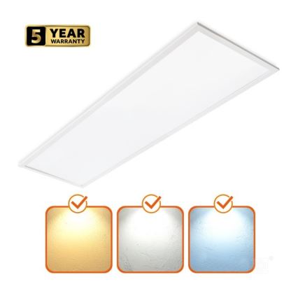 LED Hämardatav süvistatav valguspaneel CAPRI LED/25/36/40W/230V 3000/4000/5700K IP44 30x120 cm