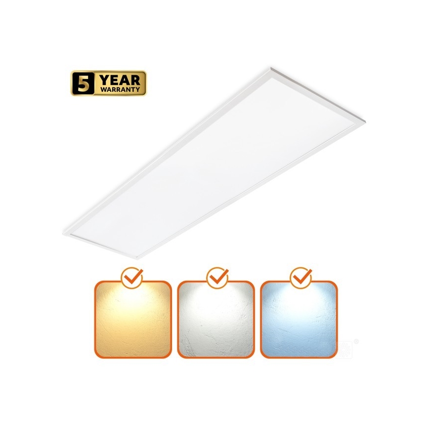LED Hämardatav süvistatav valguspaneel CAPRI LED/25/36/40W/230V 3000/4000/5700K IP44 30x120 cm
