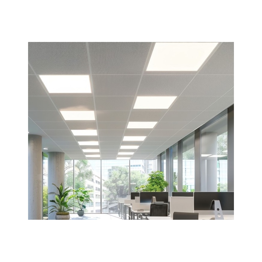LED Hämardatav süvistatav valguspaneel CAPRI LED/25/36/40W/230V 3000/4000/5700K UGR&lt;19 IP44 60x60 cm