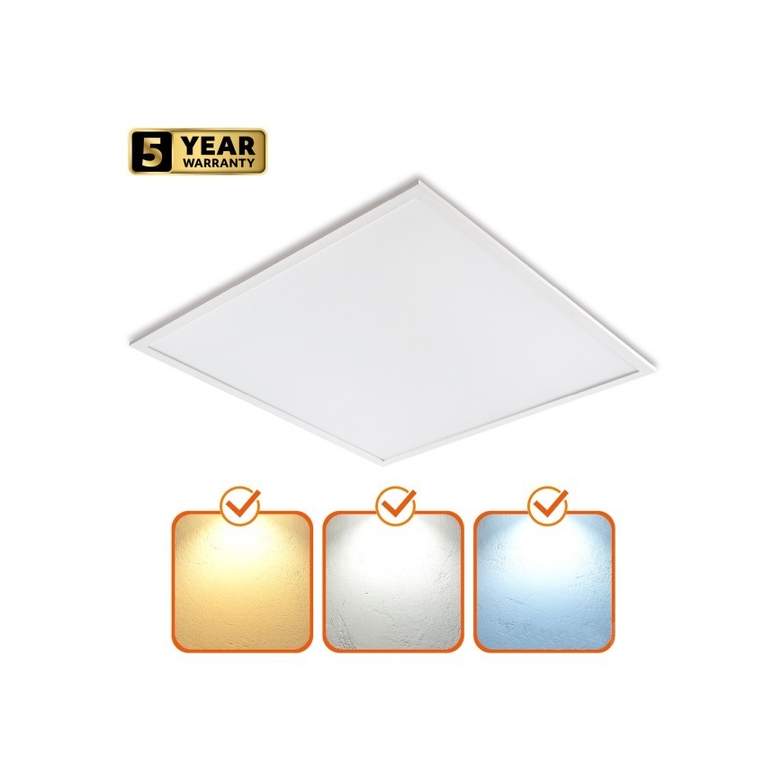 LED Hämardatav süvistatav valguspaneel CAPRI LED/25/36/40W/230V 3000/4000/5700K UGR&lt;19 IP44 60x60 cm