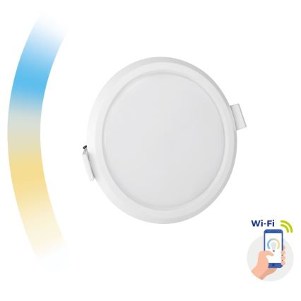 LED Hämardatav süvistatav valgusti ALGINE LED/6W/230V Wi-Fi Tuya ümmargune