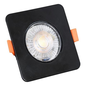 LED Hämardatav süvistatav valgusti KENT LED/3/5/7W/230V3000/4000/6000K 9x9 cm must