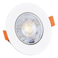 LED Hämardatav süvistatav valgusti ZITA LED/3/5/7W/230V 3000/4000/6000K d. 9 cm valge