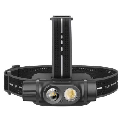 LED Hämardatav taaslaetav pealamp GP XPLOR PHR19 LED/1x18650/5V IPX8