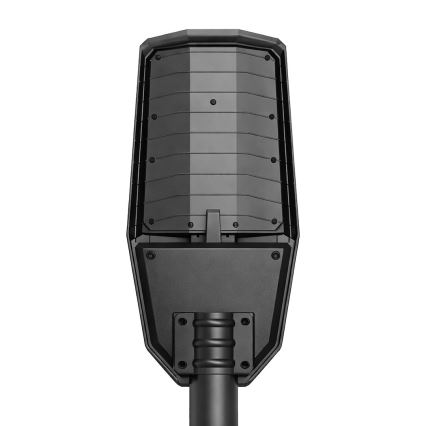 Hämardatav LED-tänavavalgusti anduriga ja päikesepaneeliga KOBRA LED/400W/3,2V 24000 mAh IP65 antratsiit + kaugjuhtimispult