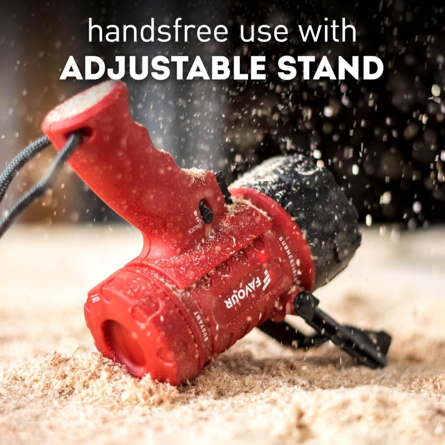 LED Hämardatav tööstuslik taskulamp LED/4xC IP67