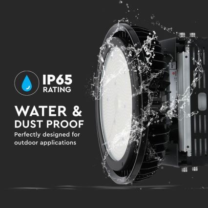 LED Hämardatav tööstuslik valgusti High Bay LED/500W/230V 4000K IP65 must