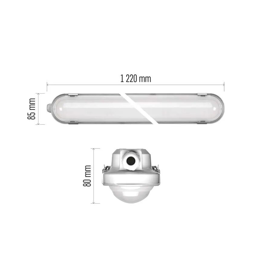 LED Hämardatav tööstuslik valgusti MISTY LED/21/26/31/35W/230V 4000K IP66