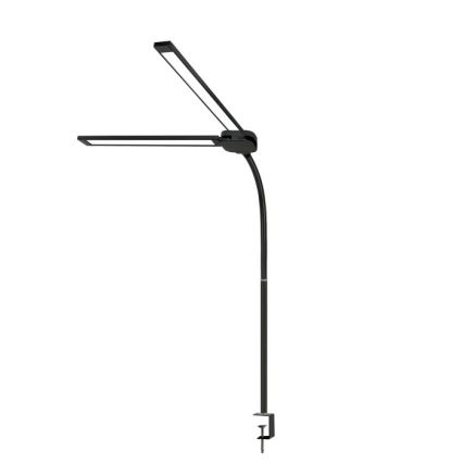 LED hämardatav USB-laualamp TENUIX DUO 2xLED/7W/5V 3000-6000K must
