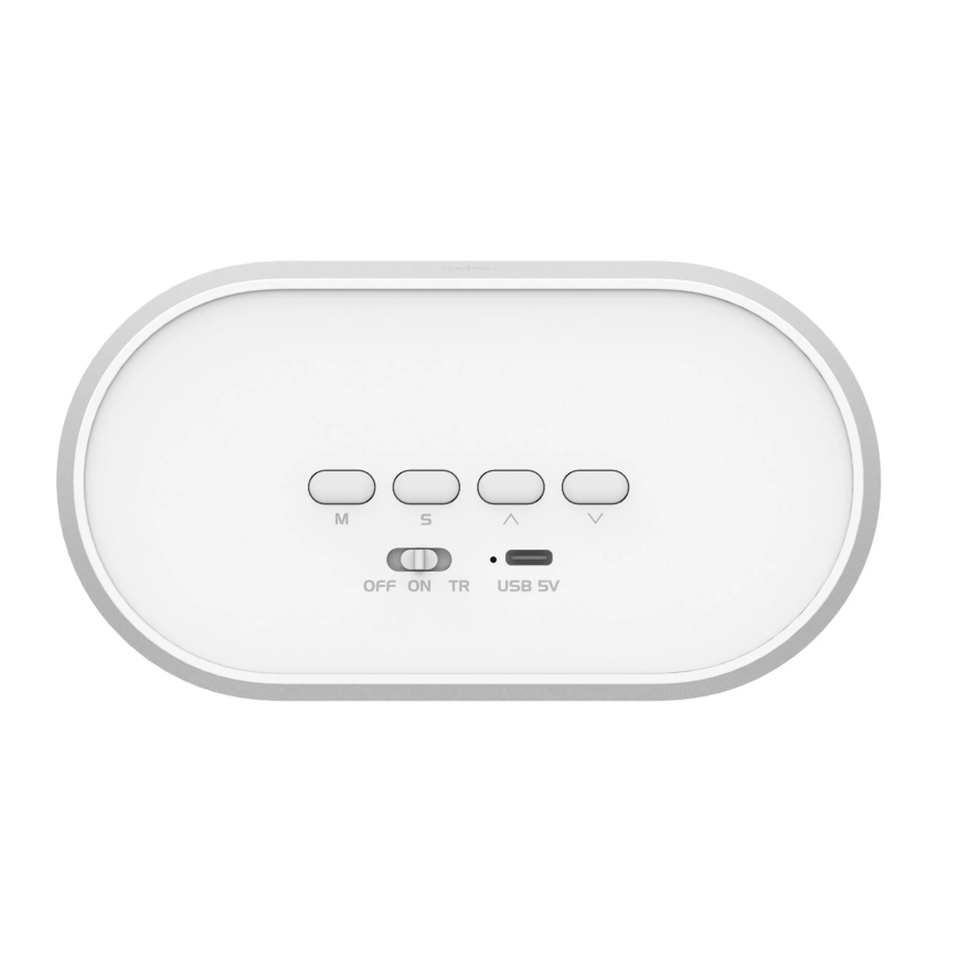 LED Hämardatav väike öölamp koos äratuskellaga BUNNY LED/1,2W/5V 3000K