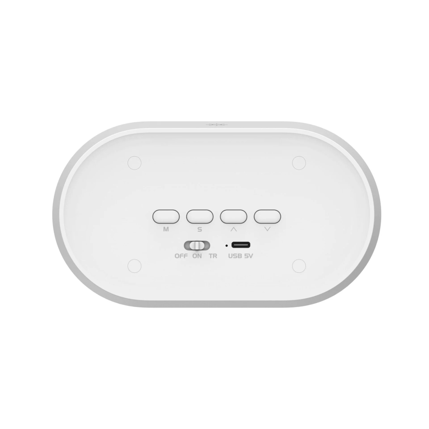 LED Hämardatav väike öölamp koos äratuskellaga KAJA LED/1,3W/5V 3000K