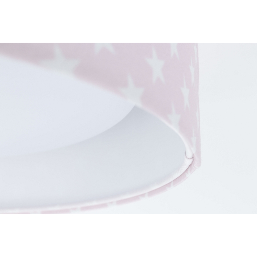 LED Hämardatav laevalgusti lastetuppa SMART GALAXY KIDS LED/24W/230V 3000-6500K tähed roosa/valge + kaugjuhtimispult